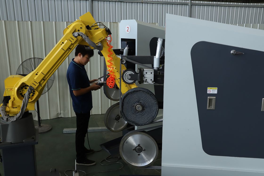 380V FUNAC Robotic Arm Grinding Polishing Machine