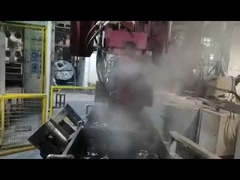 Low pressure die casting machines for brass for the casting of sanitary fittings, faucets, water met