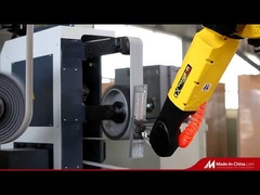 Grinding and polishing robotic line for faucets