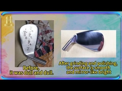 Golf club polishing video