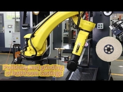Programmable Robotic Grinding Machine For Brightening Stainless Steel Sinks