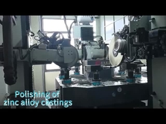 Polishing of zinc alloy castings
