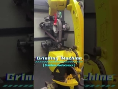 Stainless steel scissors grinding