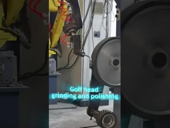 Golf head grinding and polishing