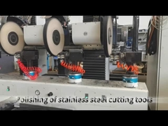 Polishing of stainless steel cutting tools