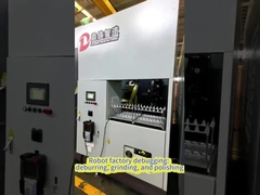 Robot factory debugging: deburring, grinding, and polishing