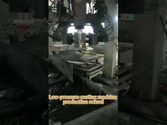 Automatic Pouring Low Pressure Die Casting Machine 380V With Melting Furnace