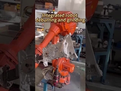 Integrated robot deburring and grinding 