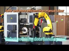 Robot polishing door handle panel #robot polishing and grinding machine