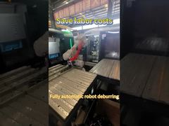 Fully automatic robot deburring