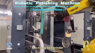 Smart Robotic Grinding System for Metal Parts