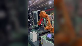 Robotic Arm Polishes Faucets Automatically