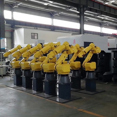 Automatic Position Compensation Robotic Metal Deburring Machine For Brass Faucet
