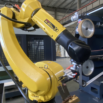 380V FANUC Robot Grinding And Polishing Machine For Metal Polishing