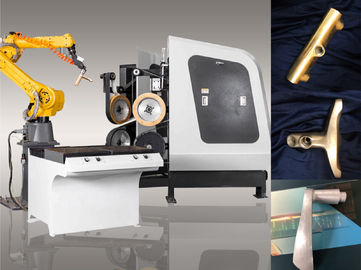 Fully Automatic Robot Grinding Machine , Metal Surface Polishing Machine