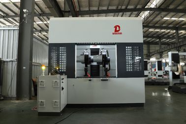 Uniform Two Stations Automatic Polishing Machine For Metal Surface Polishing