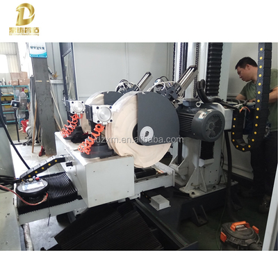 CNC Automatic Metal Surface Grinding Polishing Machine For Brass Faucet Handle