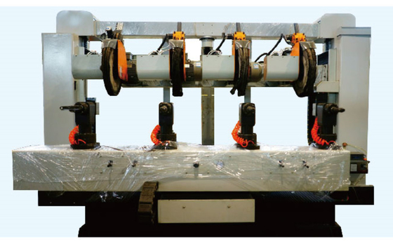 4 Manipulators 6 Axis Rotary CNC Polishing Machine For Brass Handles