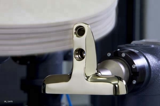 Buffing Door Handle Polishing Machine / Stainless Steel Robotic Buffing Machine