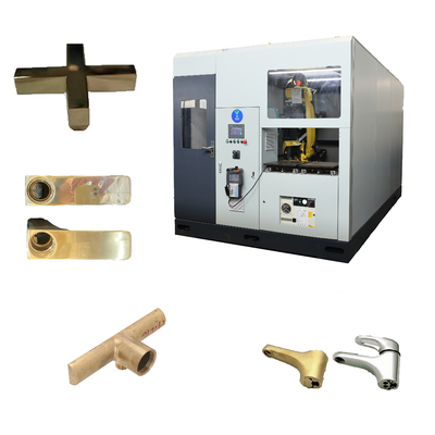 Buy Automatic Polishing Grinding And Deburring Machine System For Motor End Caps online manufacture