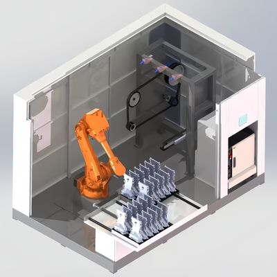 Buy Modular Robotic Finishing System for Metal Castings Automated Grinding and Precision Polishing Equipment online manufacture