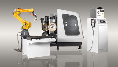 Buy Cnc Grinding Machine  ,Door Handle  Polishing Machine With FUNAC Robotic Arm online manufacture