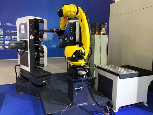 Buy Robotic Buffing Machine For Faucets With 1.5KW Stepper Motor online manufacture