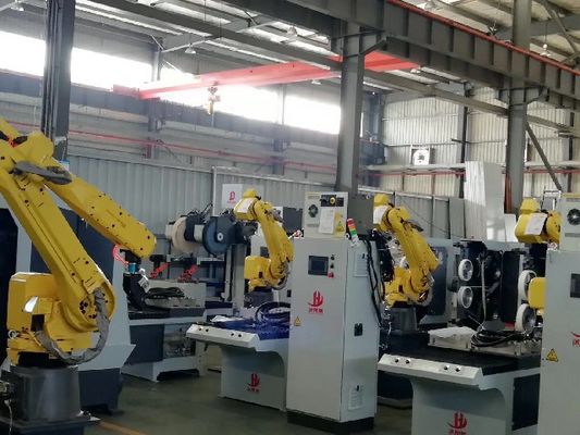 Buy 10.5KW FUNAC Robotic Polishing Machine For Plumbing Handle online manufacture