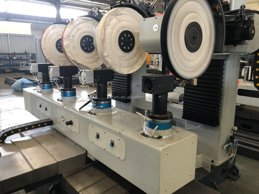 Buy Wheel Polishing Machine  Max. Speed Of 30°/Sec. For V-Axis And W-Axis Four Stations Automatic Polishing Machine online manufacture