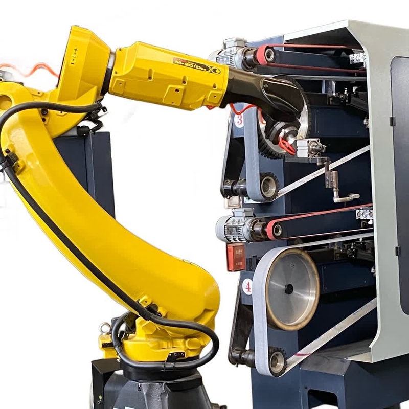 High Speed And Precision Robot Grinding Machine For Metal Fabrication