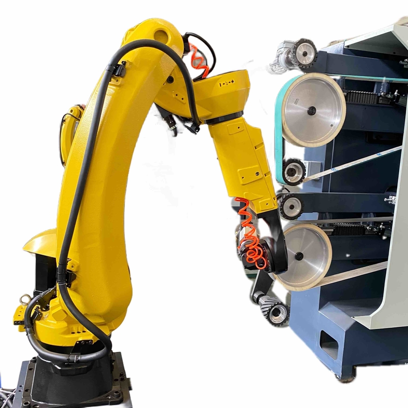 Flexible Robot Grinding Cell For Polishing Applications With 380V Voltage