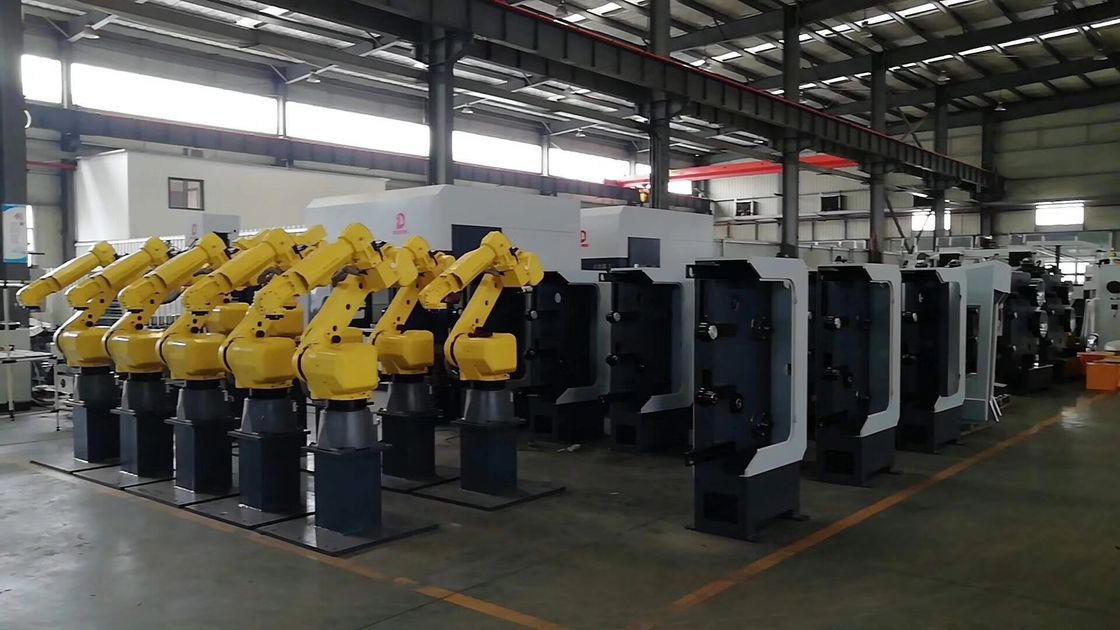 CNC System Industrial Polishing Machine , Automatic Grinding Machine For Auto Parts Metal