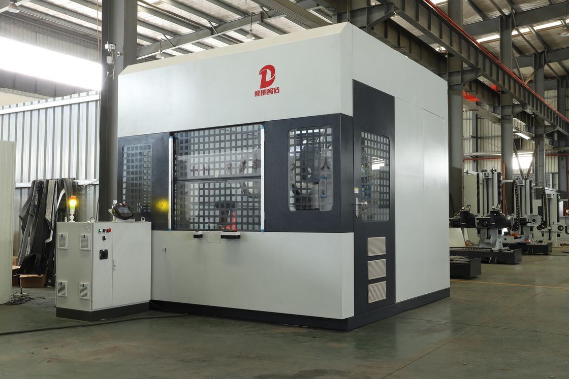 Workpieces Metal Surface Polishing Machine / Automatic Polishing Machine With 4 Stations