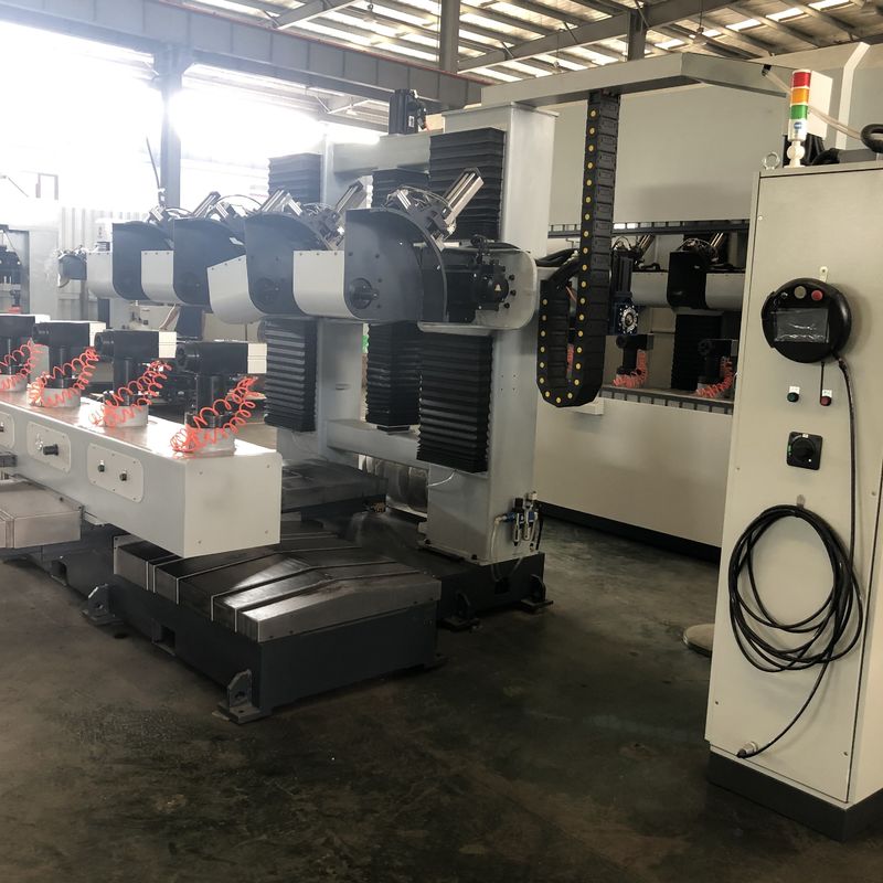Six - Spindle High Effective CNC Polishing Machine For Stainless Steel Faucets