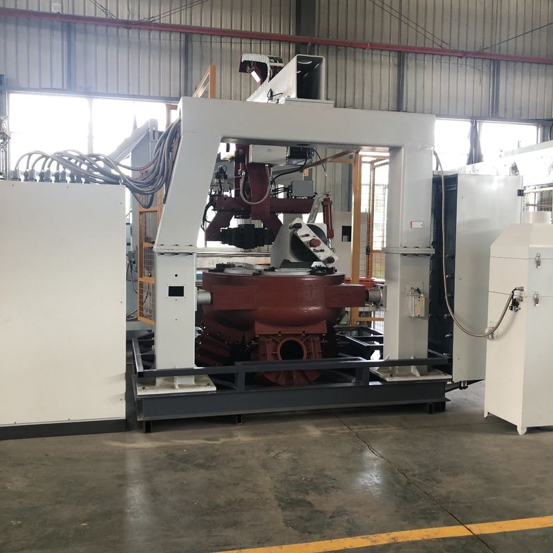 Foundry Production Line Low Pressure Die Casting Machine For Brass Water Meter