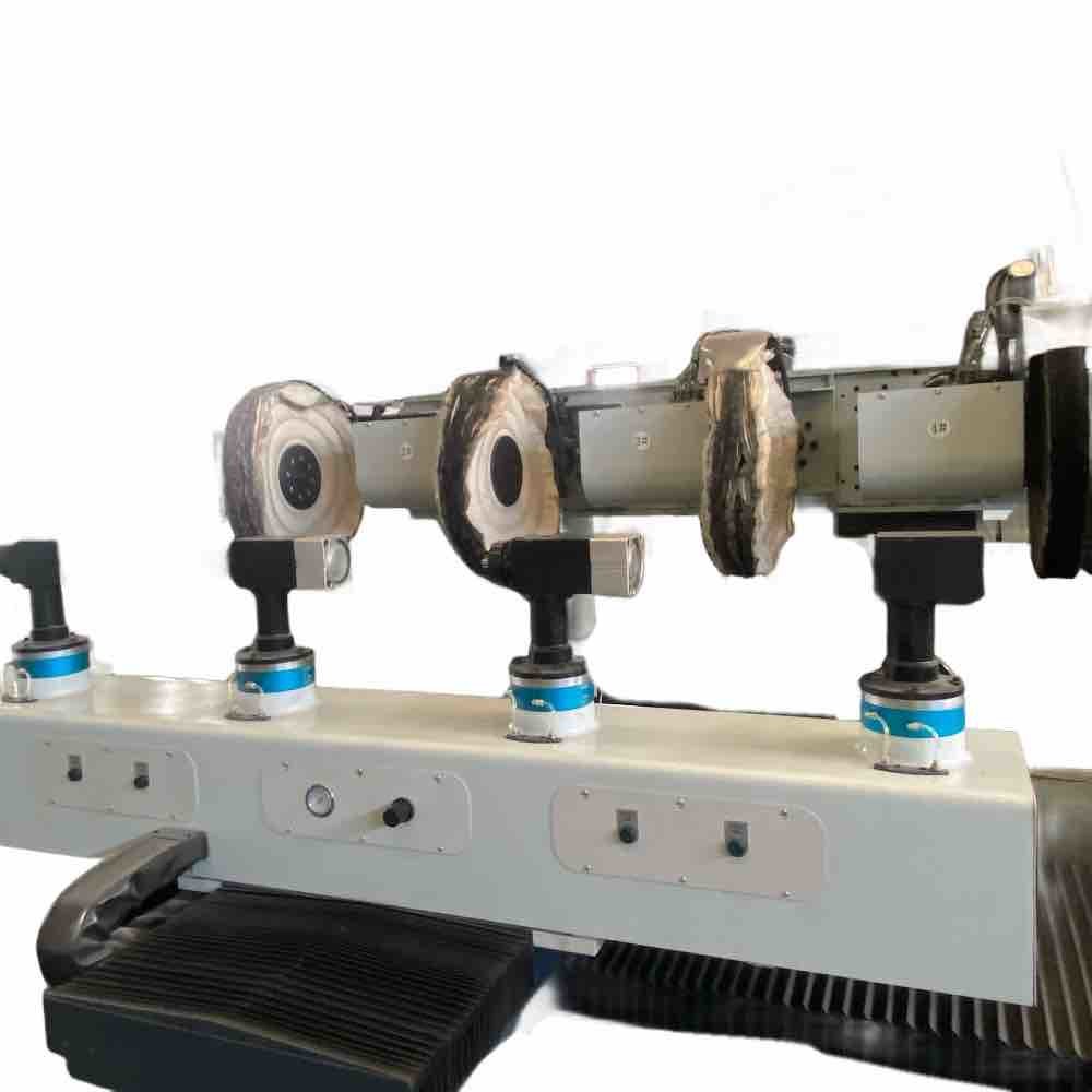 CNC Metal Surface High Speed Polishing Grinding Machine Fo Brass Bathroom Faucet And Handle