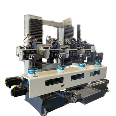 ชิ้นส่วนโลหะทองเหลืองอัตโนมัติ 6 แกนเครื่องขัดอุปกรณ์ขัดสำหรับอุปกรณ์ห้องน้ำ