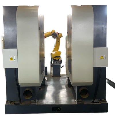 Manipulator Automatic Bathroom Accessories Grinding Robot Stainless Steel Polishing Machine For Brass Pipe Fittings