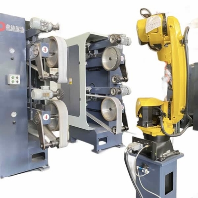 Rbt Fully-Automatic CNC Polishing And Deburring Robot For Door Plates, Door Handles, Hinges, Locks, All Metal Parts