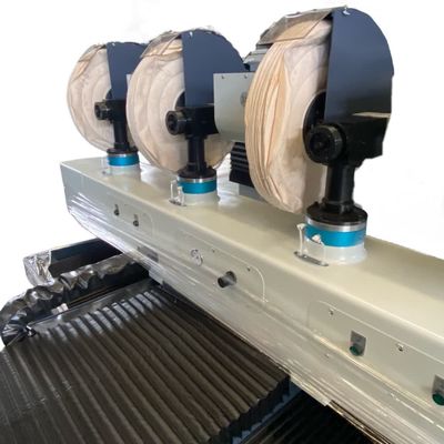 Automatic Metal Plc Control System Polishing Machine Copper Alloy Faucet Finishing Buffing Equipment