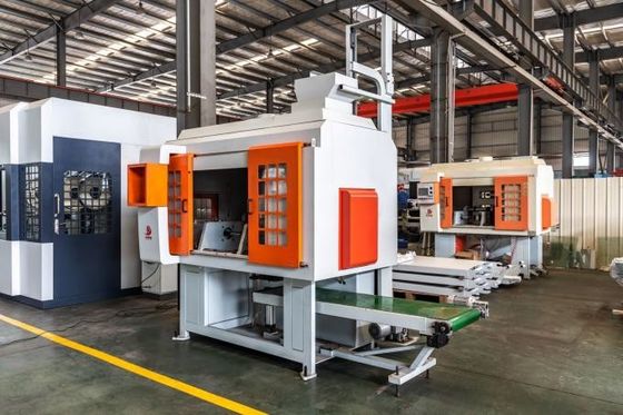 Máquina automática de tiro com núcleo de areia, válvula de torneira de metal em aço inoxidável e metal com transportador