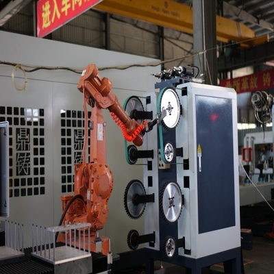 Automatic Stainless Steel Angle Valve Surface Finishing Equipment for Grinding and Polishing
