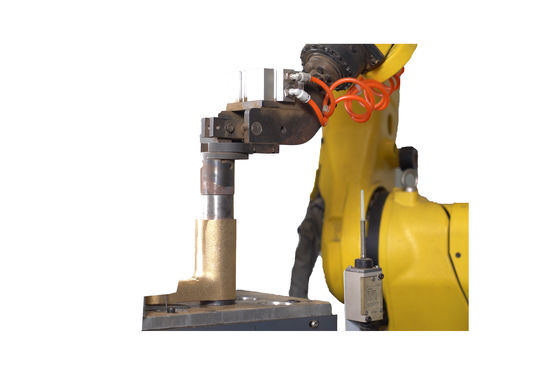 Robot de polissage de haute précision de conception à faible bruit pour la meuleuse d'ébavurage d'automatisation de moulage de matériel de moyeu de roue automobile
