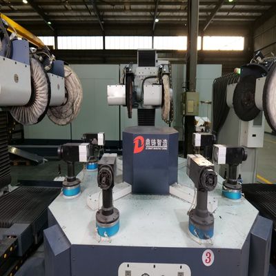 Machine de polissage de bâtis de matériel de robinet de moyeu de roue de voiture en aluminium pour la Compensation automatique des coordonnées