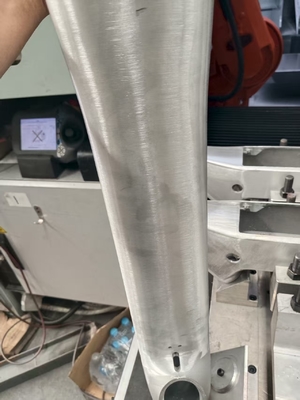 Aluminum Battery Housing Grinding Machine With FANUC Robotic Deburring And Finishing