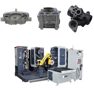 Automatic Compensation High Efficiency Metal Polishing Machine Grinding Robot For Foundry Auto Dressing