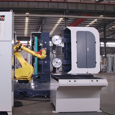 Robotic Polishing Machine for Various Metal Products - Efficient Surface Finishing Solution