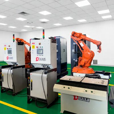 Automatic Industrial Grinding Robotic Motorcycle Handle Deburring Machine For Metal Parts