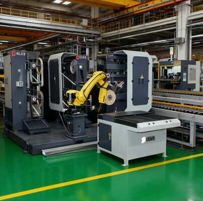 Industrial Automatic Metal Grinding Robot Stainless Steel Polishing Machine For Brass Die Casting Parts