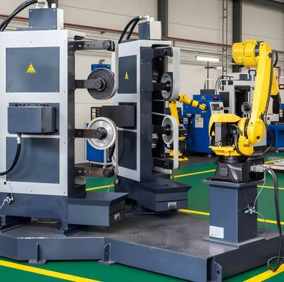 Automatic Metal Surface Grinding Robotic Brass Faucet Handle Polishing Machine For Bathroom Hardware